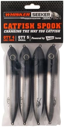 Rattling Catfish Spook Float Pack - Small/Medium/Large - Multi Color Options by Whisker+Seeker
