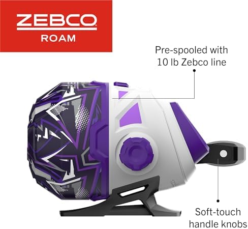 Zebco Roam Spincast Reel and Fishing Rod Combo - Image 5