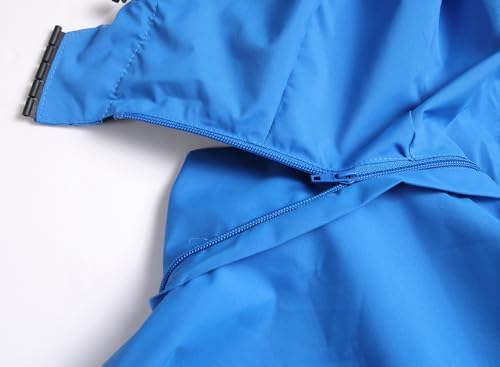Men's Lightweight Waterproof Rain Jacket,Shell Hooded Outdoor Raincoat Hiking Windbreake jacket - Image 6