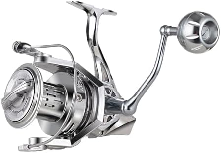 GARRET Spinning Reel, 8000/10000/12000 Aluminum Frame Surf Fishing Reels, Carbon Fiber 55LB Power Drag, Heavy Long Casting Inshore Saltwater & Offshore Saltwater Freshwater Fish Reel - Image 7