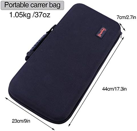 Sougayilang Fishing Rod and Reel Set Carbon Fiber Telescopic Fishing Rod 12+1BB Spinning Reel with Carry Case for Saltwater Freshwater - Image 4