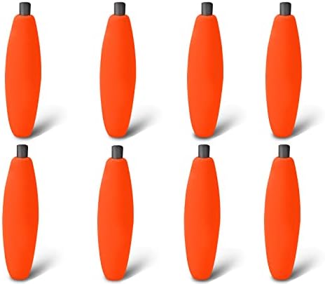 Peg Floats for Catfish Crappie,Foam Cigar Slip Fishing Corks Bobbers for Santee Rig by SEAOWLFISHING