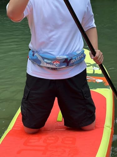 Adult Automatic Inflatable Belt Pack Waist PFD for SUP Fishing Kayaking - Image 3