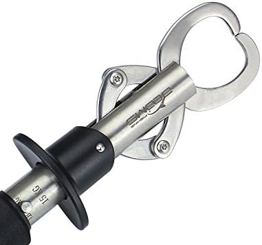 Booms Fishing G1 Fish Gripper Grip and Hold Fish with Tight Grip Largest Model Built-in Scale - Image 4