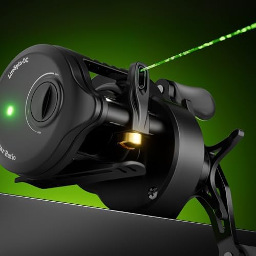 Colorful Baitcasting Fishing Reel Portable Rotates with Electronic Charging for Smooth Casting Colorful Baitcasting - Image 7