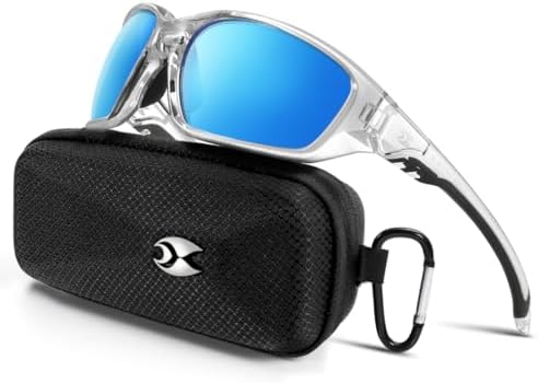 suoso Sports Polarized Sunglasses for Men: Womens UV400 Protection Sun Glasses Wrap Around Goggles for Fishing Driving TR90 by suoso