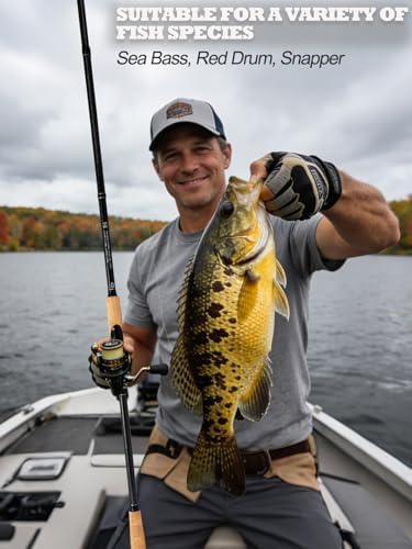 Jenseits Fishing Rods, Fishing Pole & Reel Combos for Freshwater Fishing - Image 3