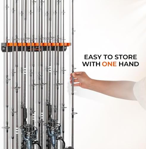 KastKing V15 Vertical Fishing Rod Holder, HD Rod Rack, Pack of 2 - Image 4