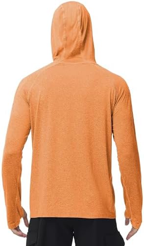 Roadbox Men's UPF 50+ Fishing Shirts, Long Sleeve UV Sun Protection Hoodie - Image 3