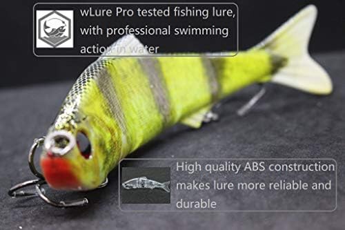 Minnow Crankbait for Bass Fishing Bass Lure Jerkbait Fishing Lures and Tackle Box - Image 5