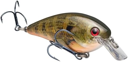 Strike King KVD 1.5 Hard Knock Fishing Lure, 3/8 oz, 3D Lifelike Eyes by StrikeKing