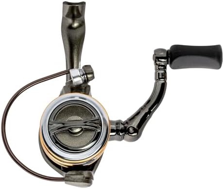 Lew's Laser Lite Spinning Fishing Reel, 6+1 Bearings, Graphite Frame and Sideplate, Speed Lube, Multi-Disc Drag - Image 4