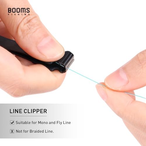 Booms Fishing FC2 Fishing Knot Tying Tool, Fly Fishing Line Cutter, Fishing Clippers with Retractor - Image 3