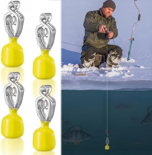 Copkim 4 Pcs Clip-on Fishing Depth Finder by Copkim