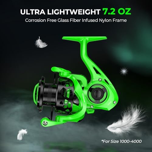 KastKing Zephyr Dual-Tip Baitcaster & Spinning Fishing Rod and Reel Combo - Image 3
