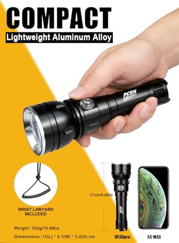 PFSN Dive Light Scuba Diving Flashlight with 3000 Lumens Yellowish Light - Image 5
