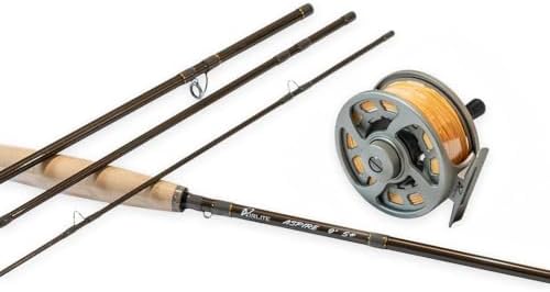 Airlite Aspire Fly Fishing Rod, Reel, and Line Combo Kit by Unknown