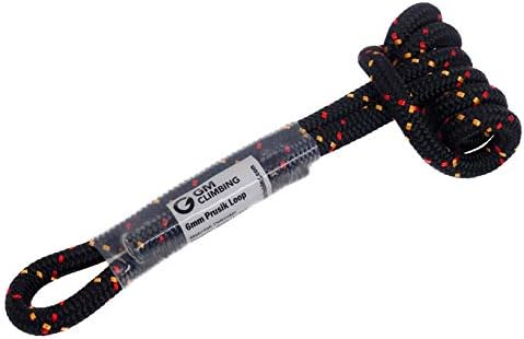 GM CLIMBING 6mm Prusik Cord Pre-Sewn 12in Prusik Loop for Climbing Arborist Rescue Mountaineering General Outdoor Use - Image 3