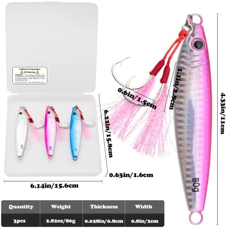 Vertical Jig Fishing Lures Saltwater Jigs Spoon Metal Design Tuna Baits - Image 2
