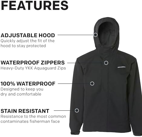 Grundéns Men's Full Share Fishing Jacket - Image 4