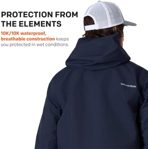 Grundéns Men's Full Share Fishing Jacket - Image 3