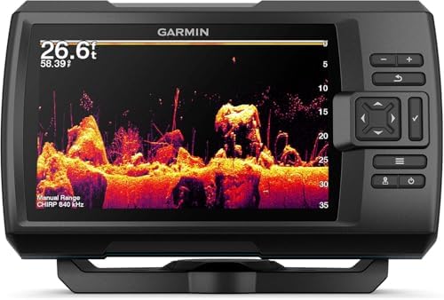 Garmin Striker Vivid 7cv, U.S. with GT20-TM Transducer - Easy-to-Use 7-inch Color Fishfinder and Sonar Transducer, Vivid Scanning Sonar Color Palettes (010-02552-00) - Image 2