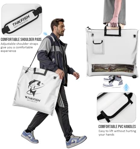 THKFISH Fish Tournament Weigh in Bag for Bass Fishing with Leakproof Zipper - Image 4