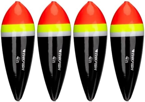 THKFISH Fishing Bobbers Slip Bobbers for Fishing Floats Bobbers for Fishing Balsa Bobbers for Steelhead Fish Float Rigs Freshwater Saltwater Floatage by THKFISH