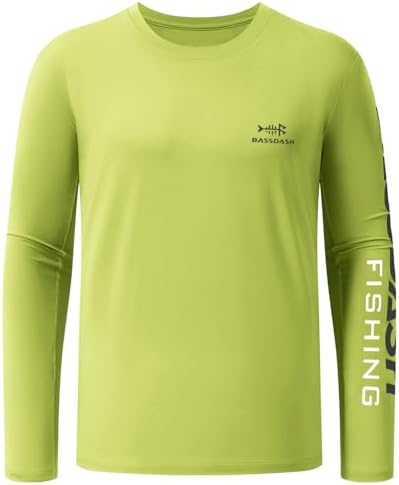 BASSDASH Fishing T Shirts for Men UV Sun Protection UPF 50+ Long Sleeve Tee T-Shirt - Image 6