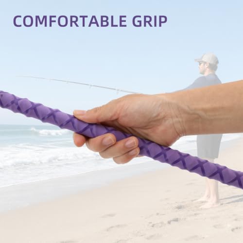 4-Piece Surf Fishing Rod,9-15 FT Saltwater Surf Spinning Fishing Rod - Image 7