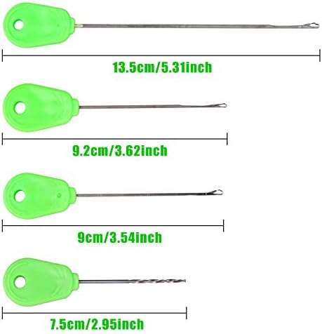 Carp Fishing Bait Rig Tool Kit Baiting Rigging Needle Swinger Driller Fishing Scissors Boilie Stops Stopper Carp Fishing Tackle Kit - Image 3