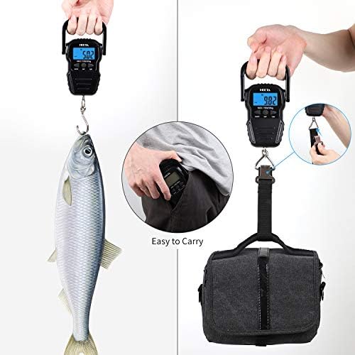 HEETA Fish Scale Digital Fishing Luggage Weight Scale with Measuring Tape - Image 6