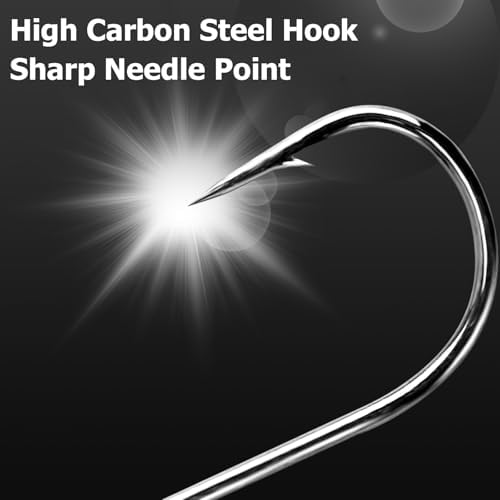 Dr.Fish 10 Pack Ned Rig Jig Heads, Weedless Mushroom Jig Heads Bass Fishing Hooks for Soft Lures Swimbaits Worms Freshwater - Image 5