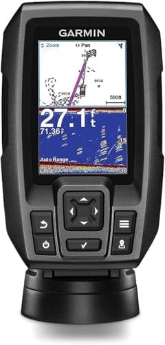 Garmin Striker™ 4 Fishfinder Worldwide Version w/77/200kHz - 4-Pin Transducer w/Transom & Trolling Motor Mounts - Image 2
