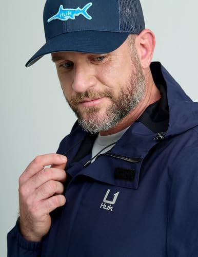 HUK - Men's Storm Jacket, Heavy Duty Fishing Rain Coat - Image 5
