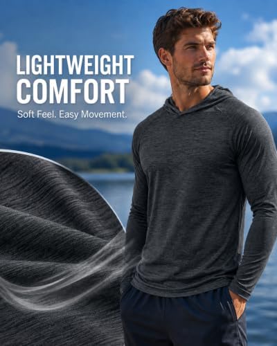 ZITY Men's Lightweight Pullover Hoodie UPF 50+ Fishing Shirts Sweatshirt - Image 5