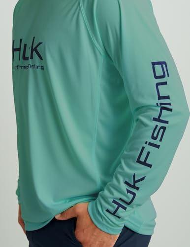HUK Men's Pursuit Vented Long Sleeve Fishing Shirt (+30 UPF) - Image 4