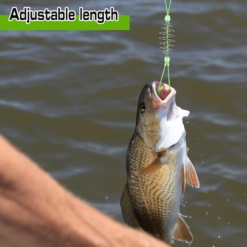 Teenyyou 9 Pack Carp Fishing Baits Hooks with Fishing Spring Carp Feeder Lure Trap Hook 6#-14# Full Size Bait Tackle - Image 5