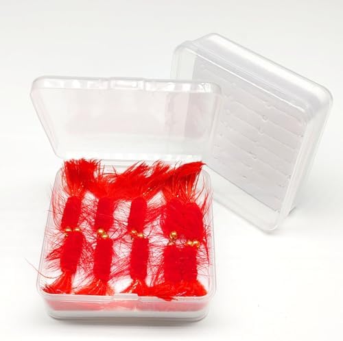 9Pcs Bionics Insects Nymph Flies Fly Fishing Lures Bait for Trout, Bass and Salmon-Streamer Wet Flies - Image 4