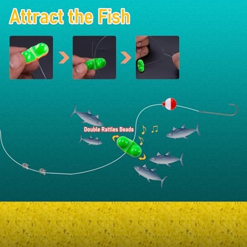 Dr.Fish 25pk Pocket Reel Survival Fishing Kit Line Jig Spoon Spinner Bait - Image 6