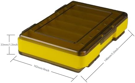 Tackle Box for Hard Baits, Fishing Lure Organizer for Minnows, Y/S - Image 2