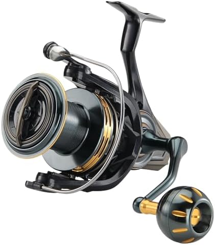 Big Game Surf Spinning Fishing Reel, 44Lbs Max Drag Saltwater Fishing Reels by HAUTTON