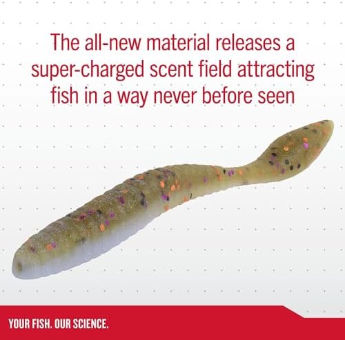Berkley Berkley PowerBait MaxScent Flat Worm - Image 5
