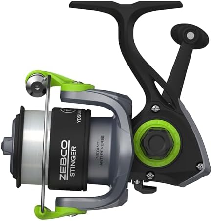 Zebco Stinger Spinning Fishing Reel, 1+1 Bearings Fishing Reel - Image 2