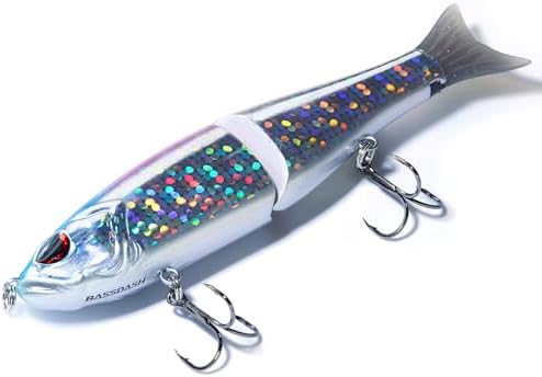 Bassdash SwimShad Glide Baits Jointed Swimbait Bass Pike Salmon Trout Muskie Fishing Lure - Image 6