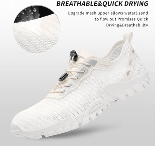SOBASO Water Shoes Women Men Quick Drying Swim Beach Aqua Shoes for Water Sport Diving Hiking Sailing Travel - Image 3