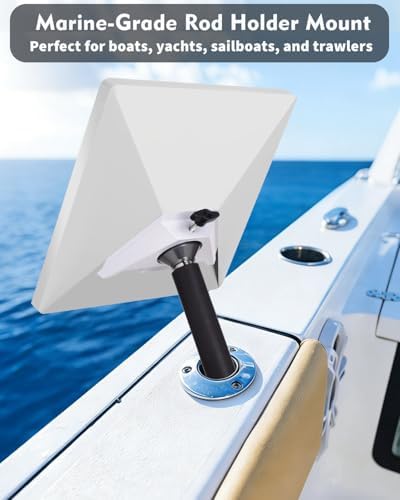 Starlink Mini Rod Holder Mount, Marine‑Grade 316 Stainless Steel - Image 3