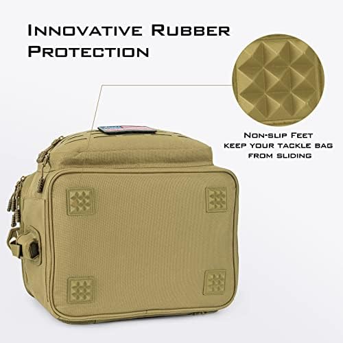 KastKing KarryAll Fishing Tackle Bag, Saltwater & Freshwater Gear Storage - Image 5