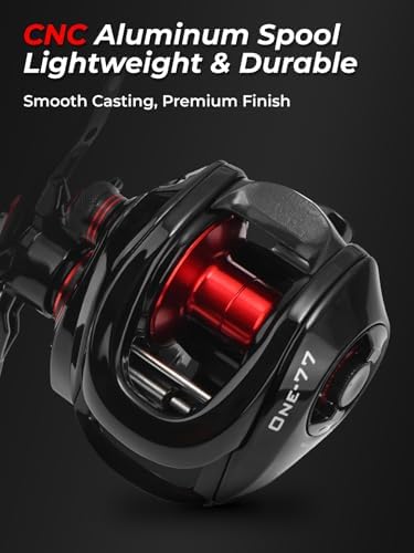 Jenseits Baitcaster Reels, 7.3:1 High Speed Baitcasting Fishing Reel, 7+1BB - Image 4