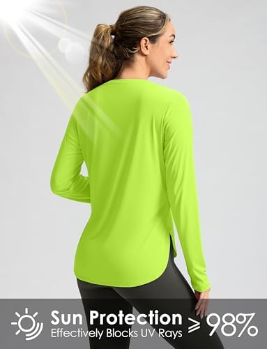 G Gradual Women's Sun Shirts UPF 50+ Long Sleeve Workout Hiking Tops - Image 5